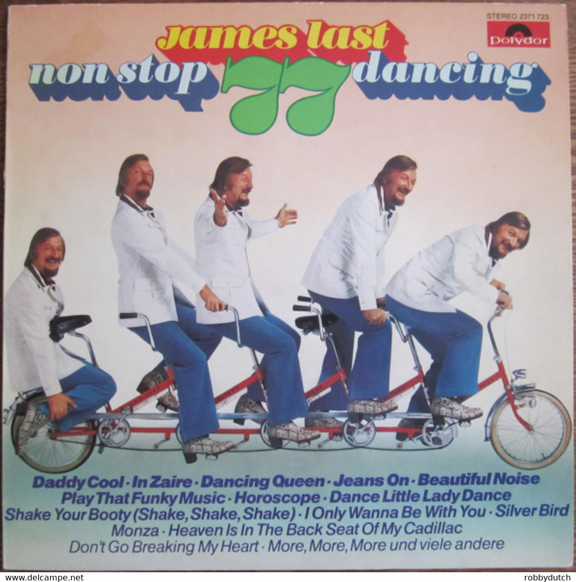 * LP *  JAMES LAST - NON STOP DANCING 77 (Holland 1`977) - Strumentali