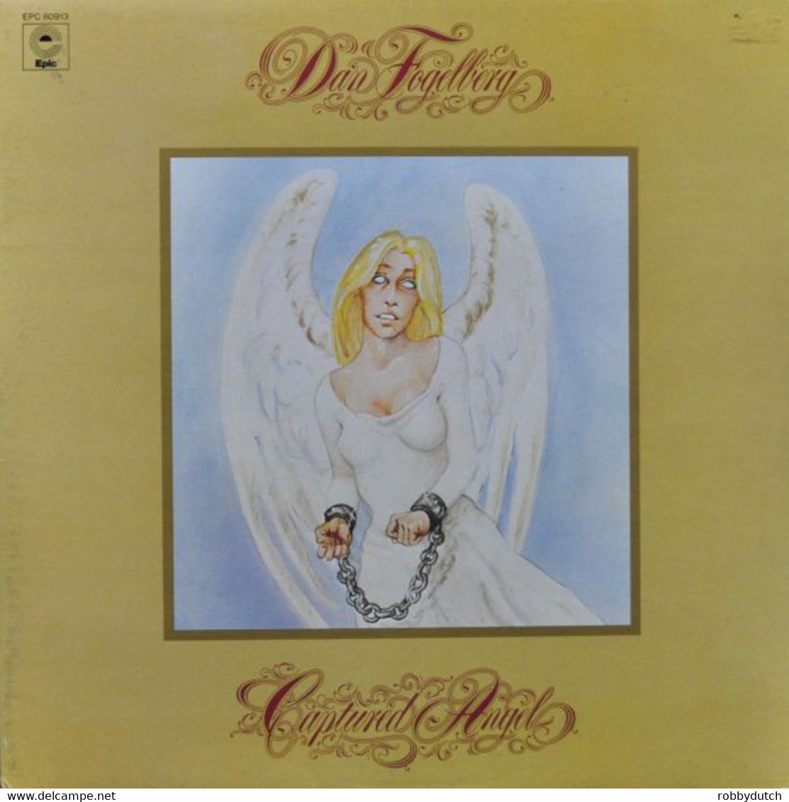 * LP * DAN FOGELBERG - CAPTURED ANGEL (Holland 1975 EX) - Country Et Folk