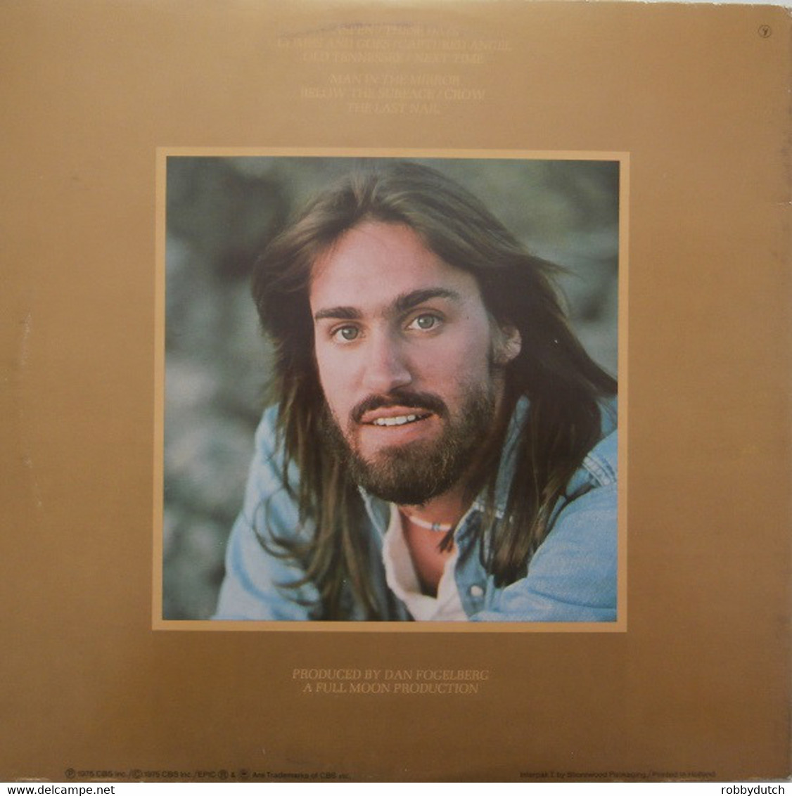 * LP * DAN FOGELBERG - CAPTURED ANGEL (Holland 1975 EX) - Country Et Folk