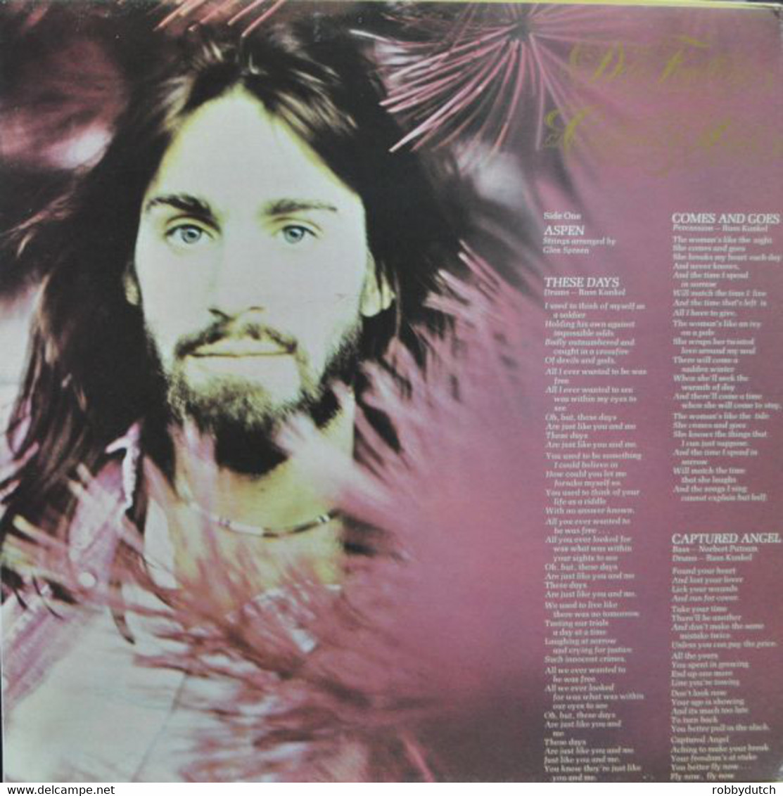 * LP * DAN FOGELBERG - CAPTURED ANGEL (Holland 1975 EX) - Country Et Folk