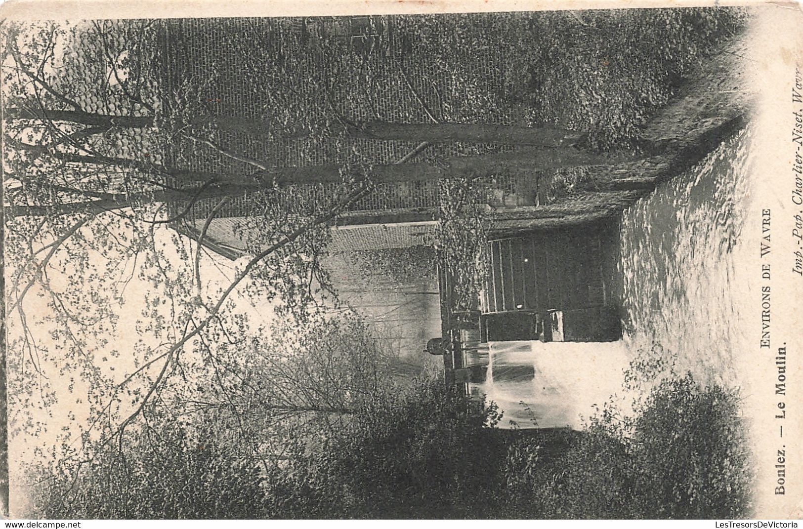 Belgique -  Bonlez - Le Moulin - Environs De Wavre - Imp. Charlier - Dos Non Divisé - Carte Postale Ancienne - Chaumont-Gistoux