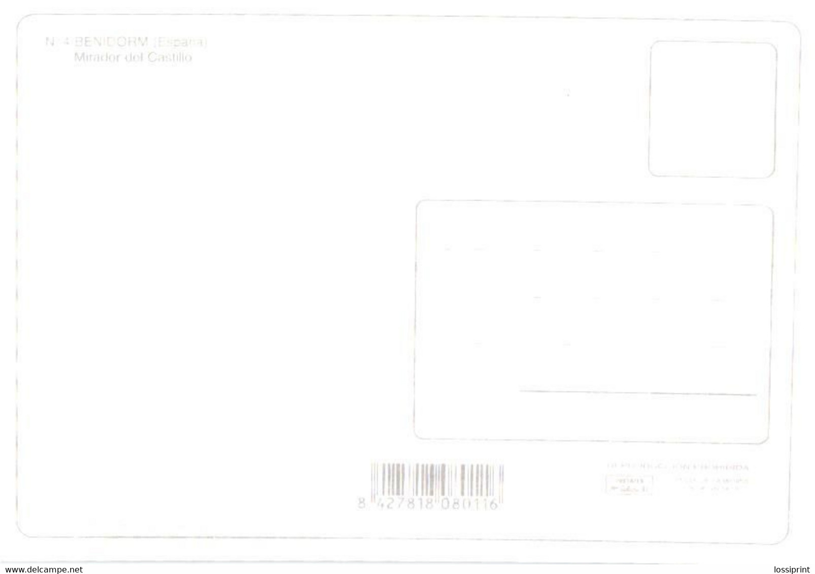 Spain:Benidorm, Castle - Alicante