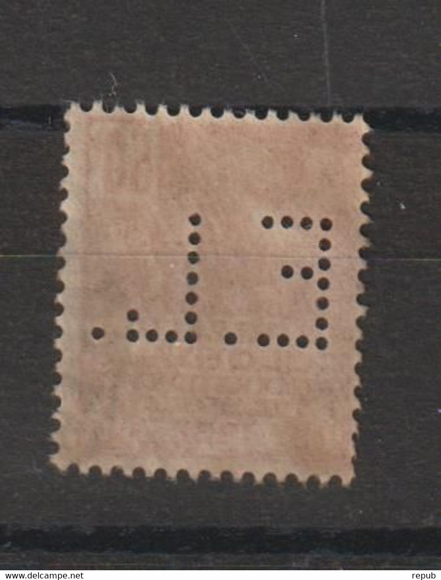 France Perforé Ancoper EL 100 Sur 272 - Used Stamps