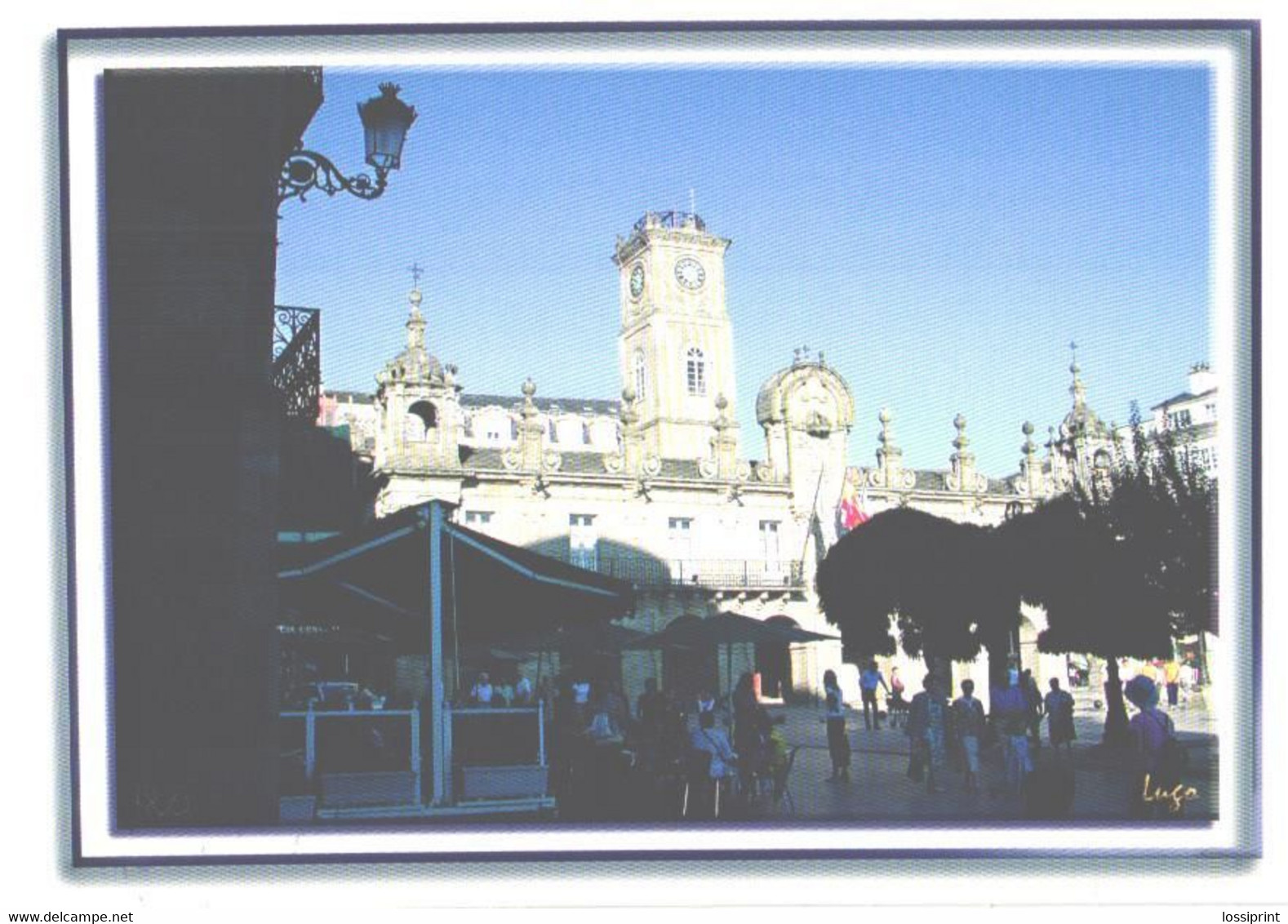 Spain:Lugo, Main Square, City Hall - Lugo