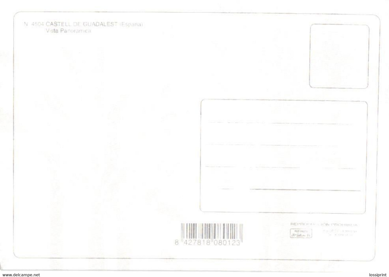 Spain:Guadalest Castle Gate - Alicante