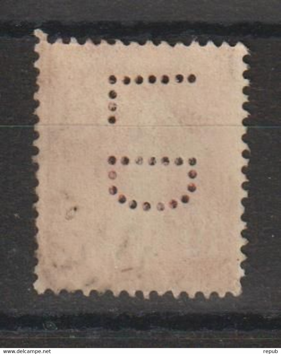 France Perforé Ancoper LD 35 Sur 194 - Used Stamps