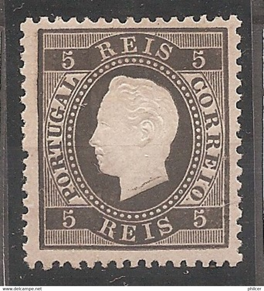 Portugal, 1870/6, # 36 Dent. 12 3/4, MH - Ungebraucht