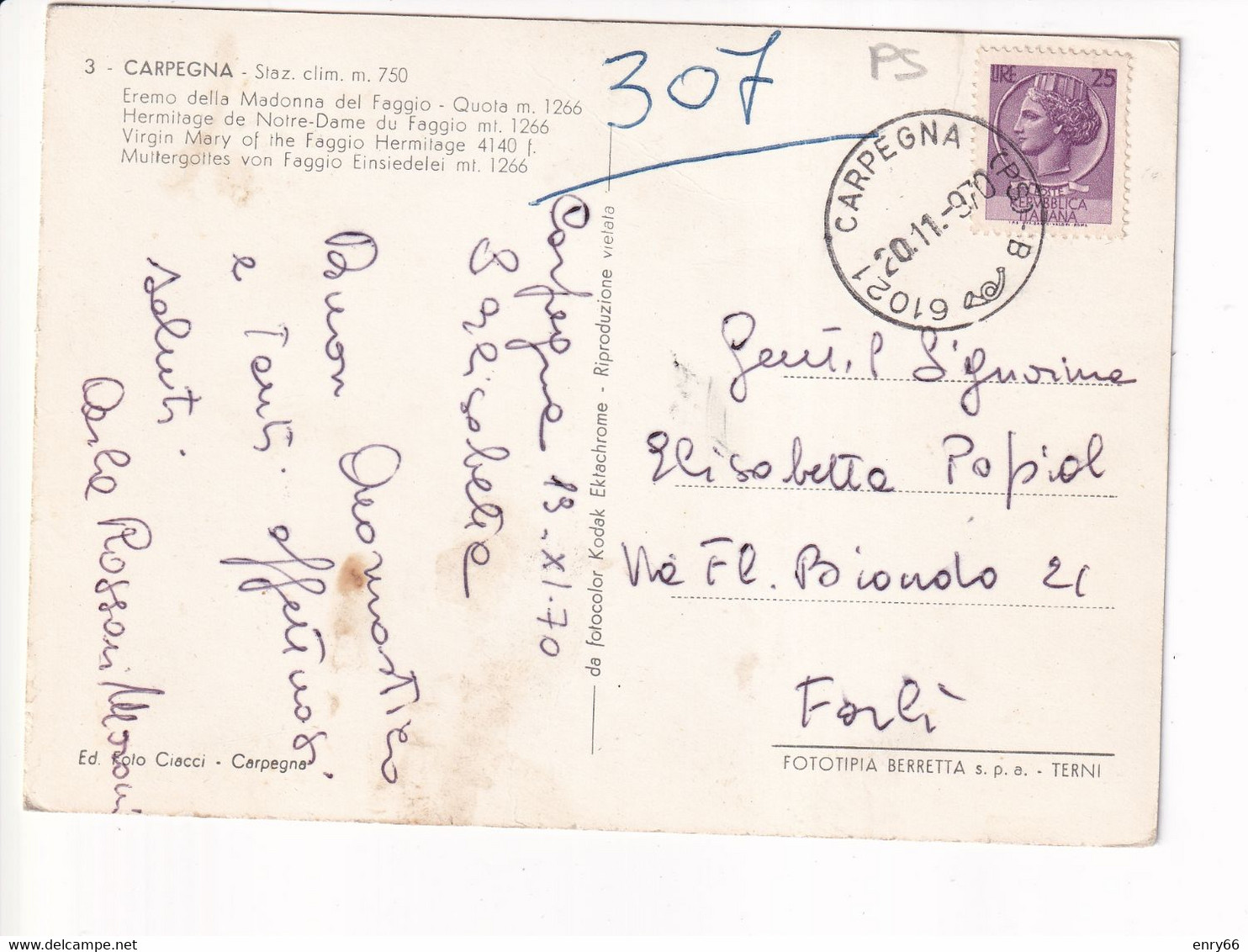 CARPEGNA - Pesaro