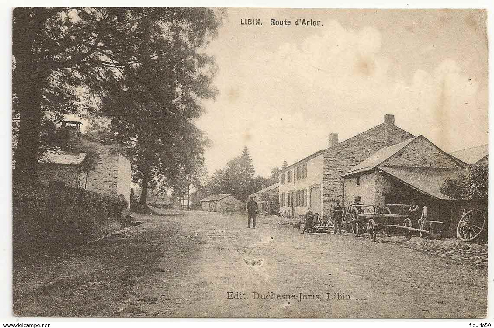 LIBIN - Route D'Arlon. - Libin