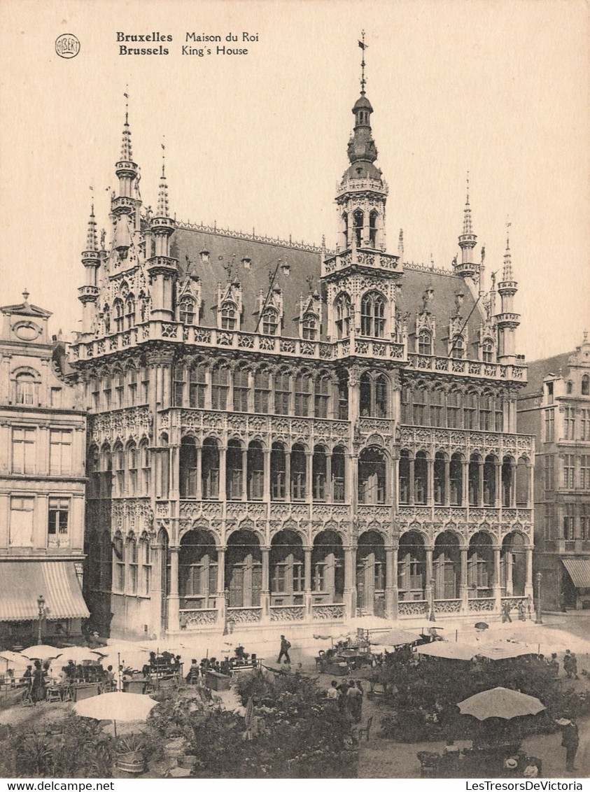 Grand Format - Bruxelles - Maison Du Roi - Edit. Albert - Dim.17.8/13.5 Cm - Carte Postale Ancienne - Bruxelles (Città)