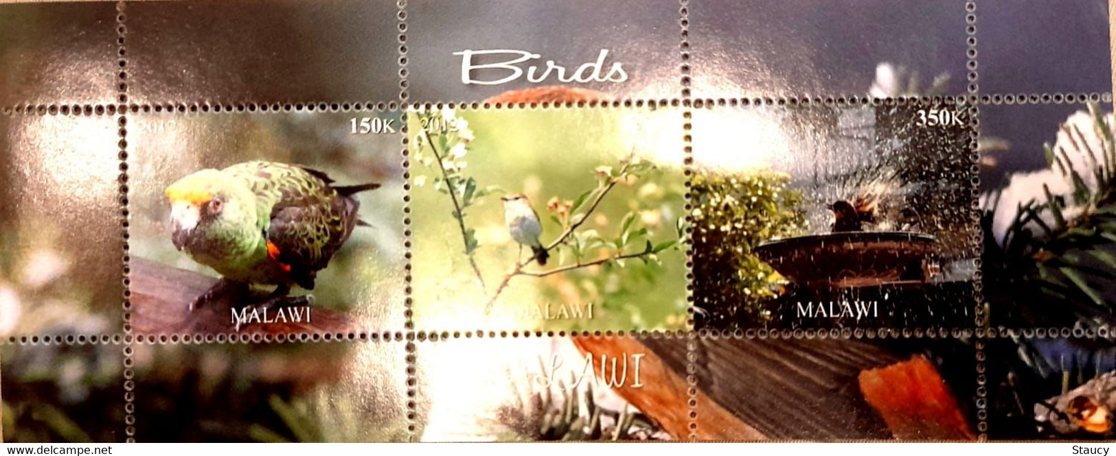 MALAWI 2016 BIRDS (PRIVATE ISSUE) STAMP S/S MNH As Per Scan - Malawi (1964-...)