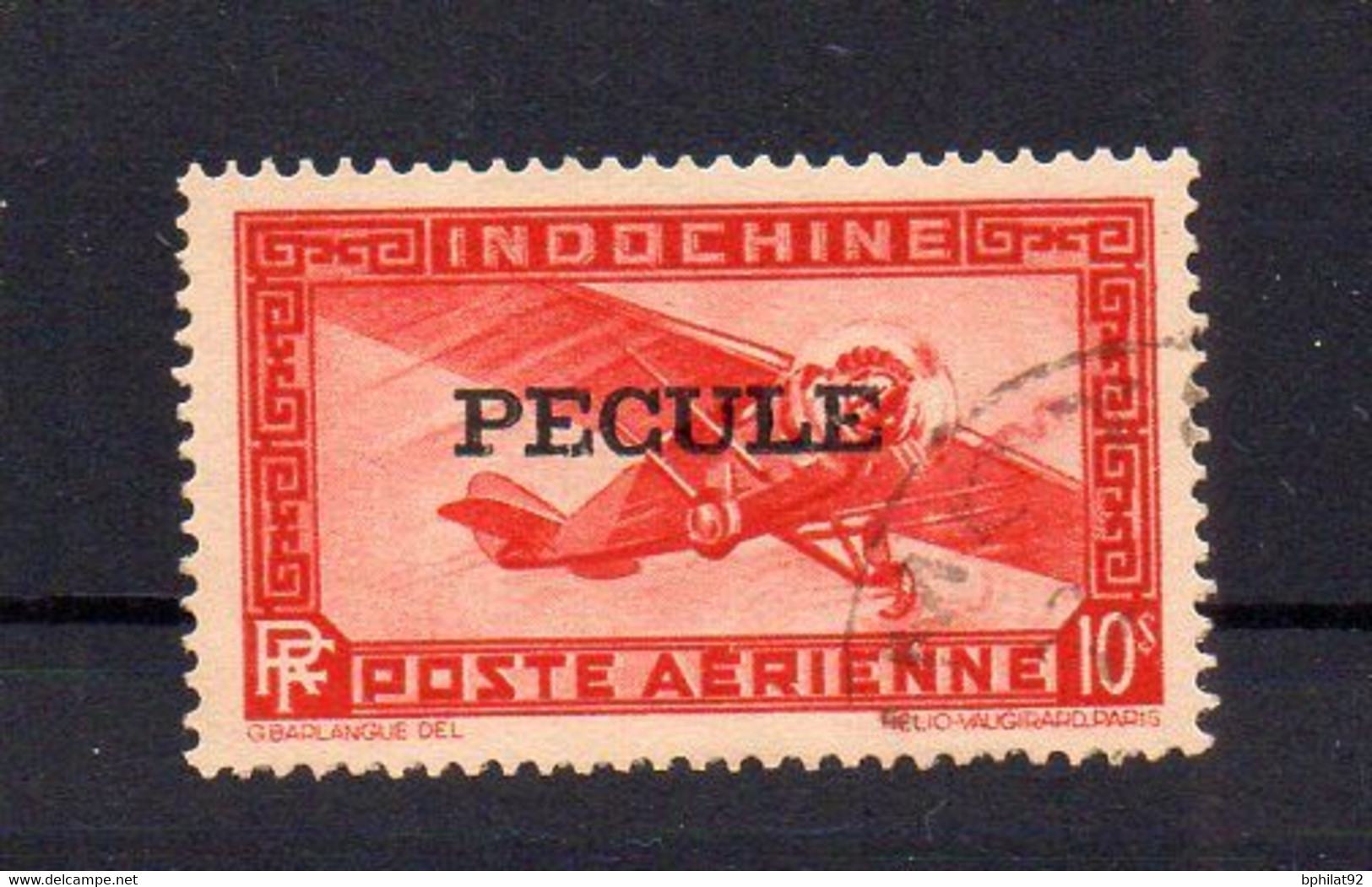 !!! FISCAL D'INDOCHINE PECULE N°30 OBLITERE - Other & Unclassified