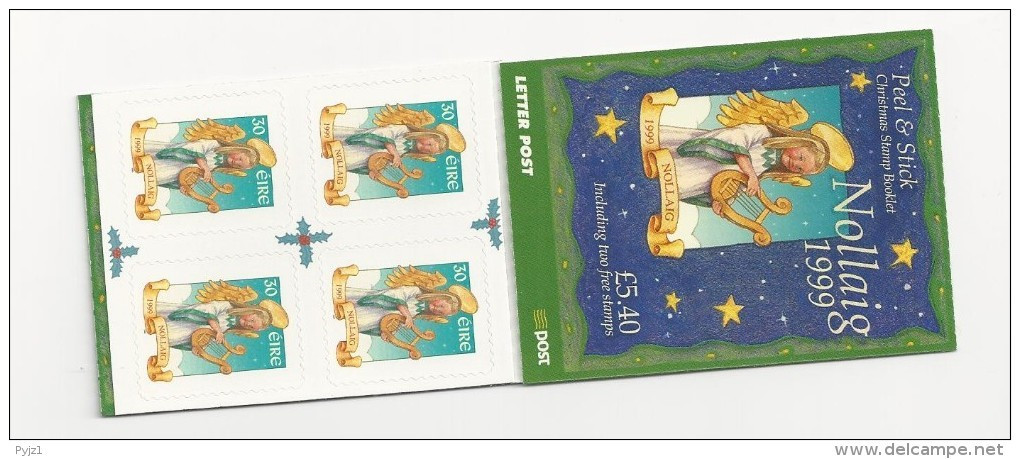 1999 MNH Booklet , Christmas  Eire, Ireland, Irland, Postfris - Postzegelboekjes