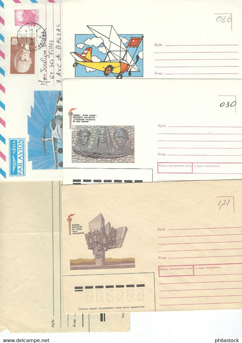 RUSSIE lot timbres & BF à 95 % ** + qq divers & documents dans un trés bel album