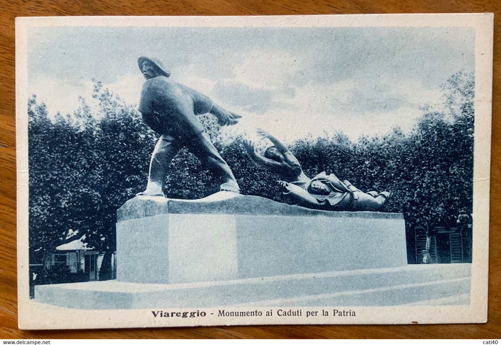 VIAREGGIO - MONUMENTO AI CADUTI PER LA PATRIA  - ED. ENTE COMUNALE  "PRO VIAREGGIO" - EE-724 - Lucca