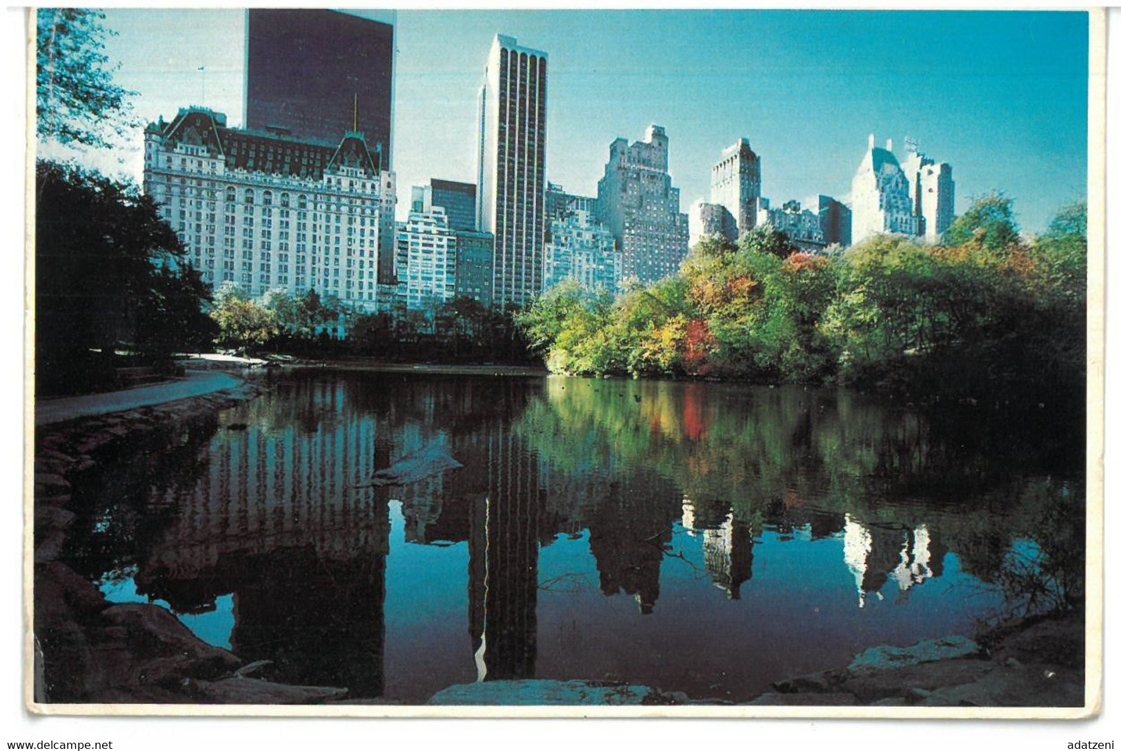 BR2763 U.S.A. New York Central Park Viaggiata 1981 Verso Roma - Central Park