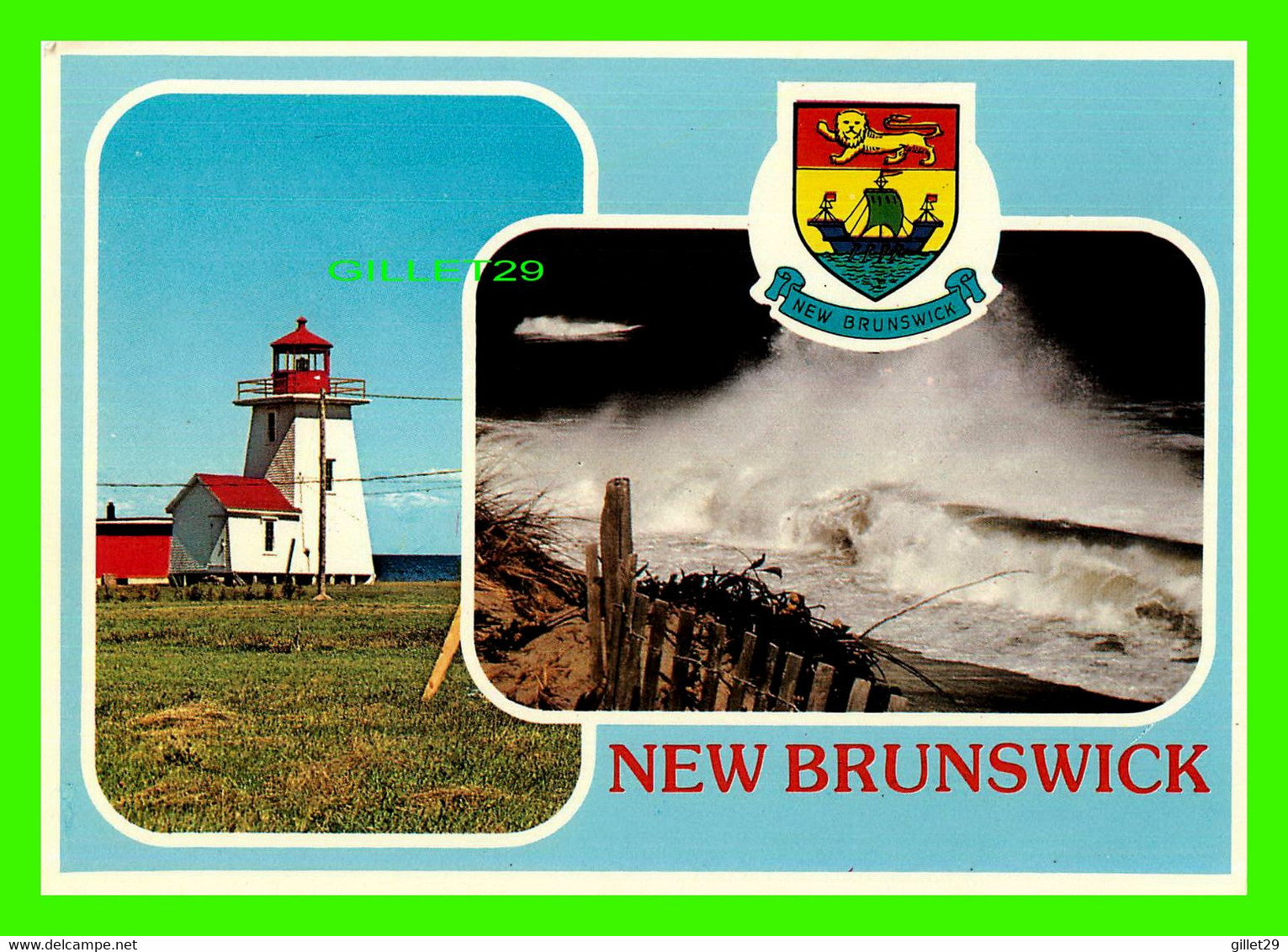 ST JOHN, NEW BRUNSWIACK - 4 MULTIVUES - LIGHTHOUSE - ALPINE INDUSTRIES LTD - - St. John