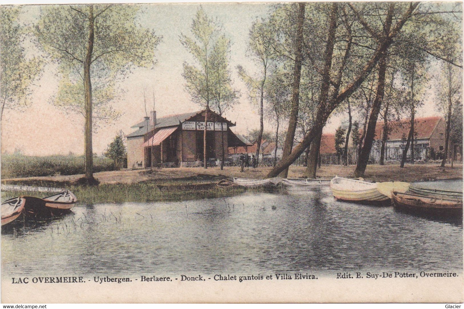 Lac Overmeire - Uytbergen - Berlaere - Donck - Châlet Gantois Et Villa Elvira - Berlare