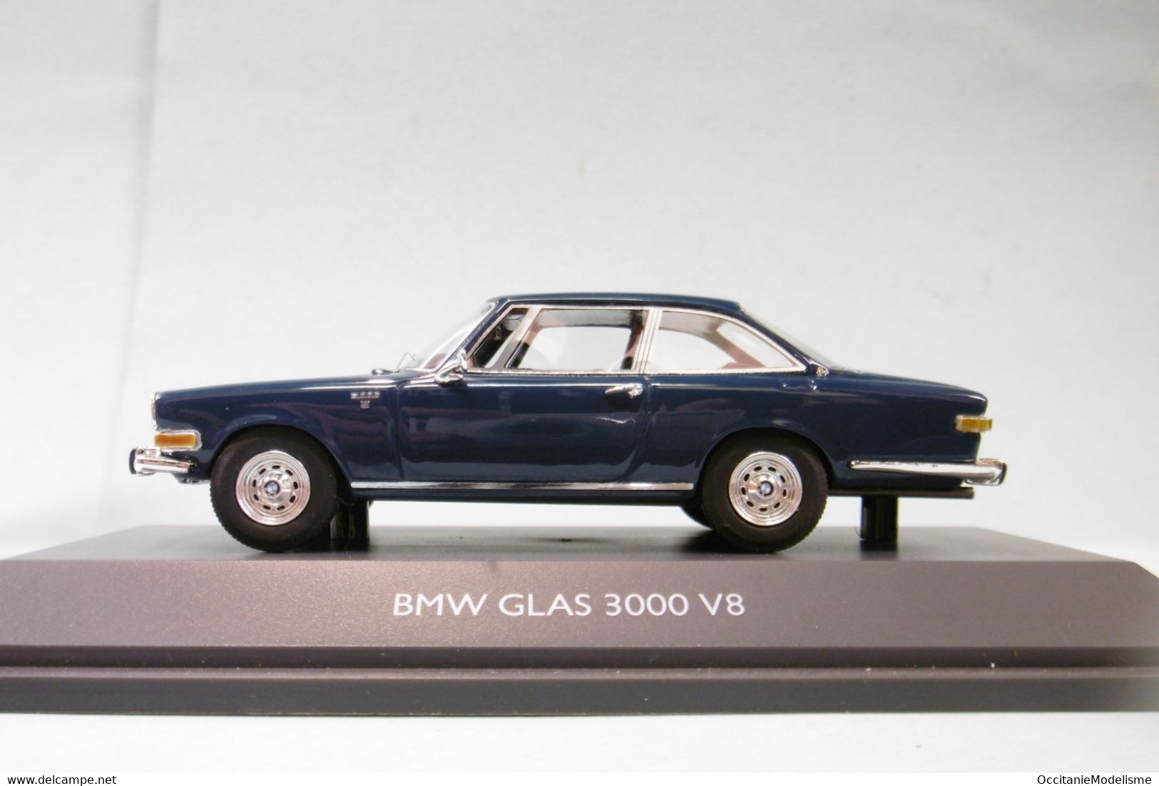 Schuco - BMW GLAS 3000 V8 Bleu Réf. 450913200 Neuf NBO 1/43 - Schuco