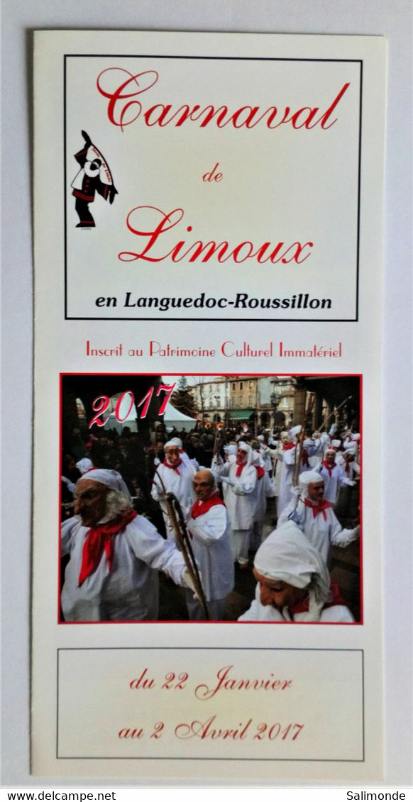 Limoux - Aude - Carnaval 2017 - Programmes