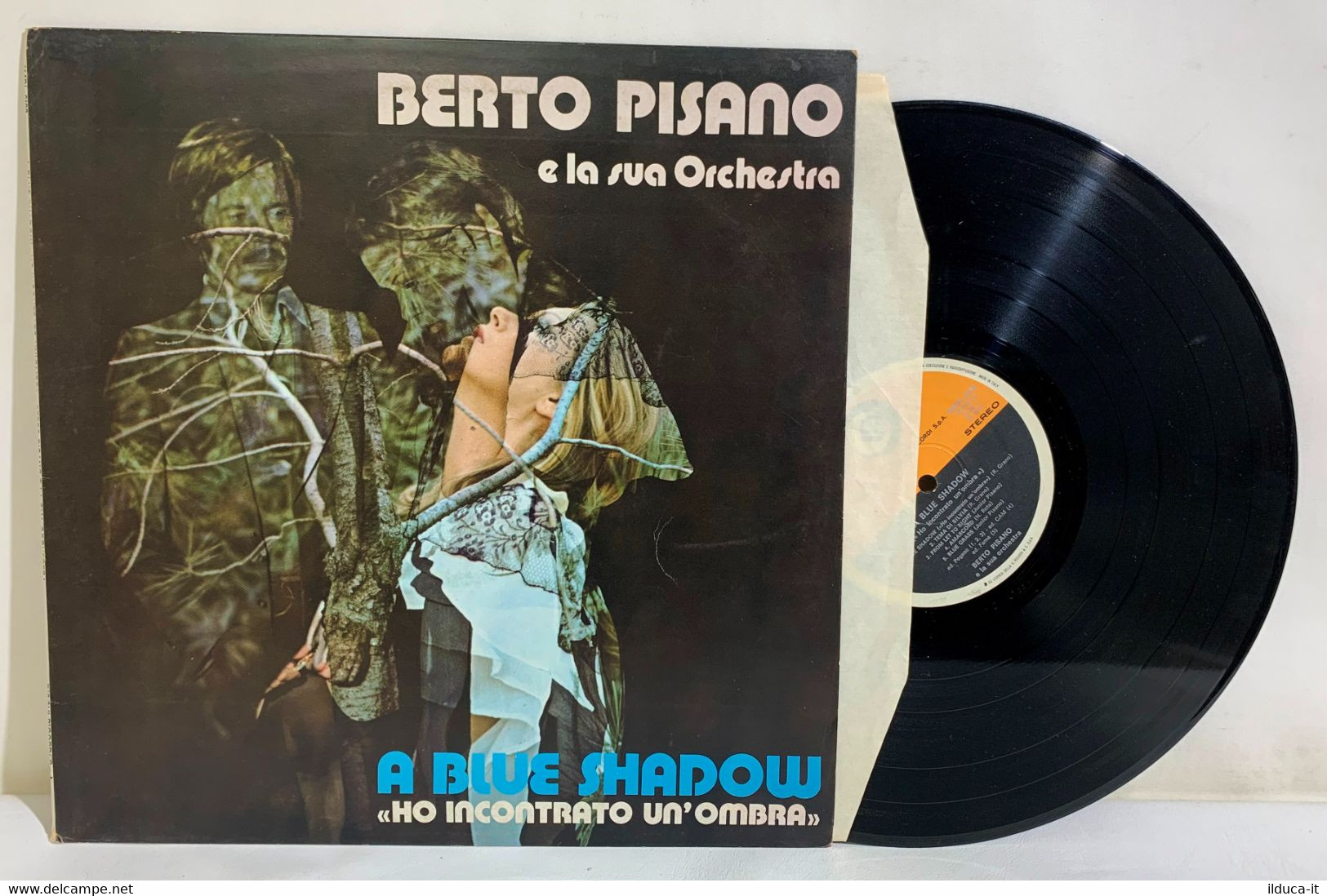 I111103 LP 33 Giri - Berto Pisano - A Blue Shadow Ho Incontrato Un'ombra - 1974 - Autres - Musique Italienne