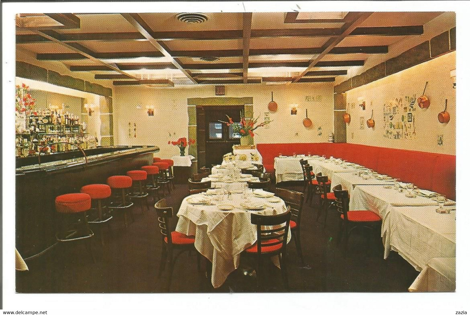 AMN. 0054/ Le Manoir French Restaurant - NEW YORK CITY - Bares, Hoteles Y Restaurantes