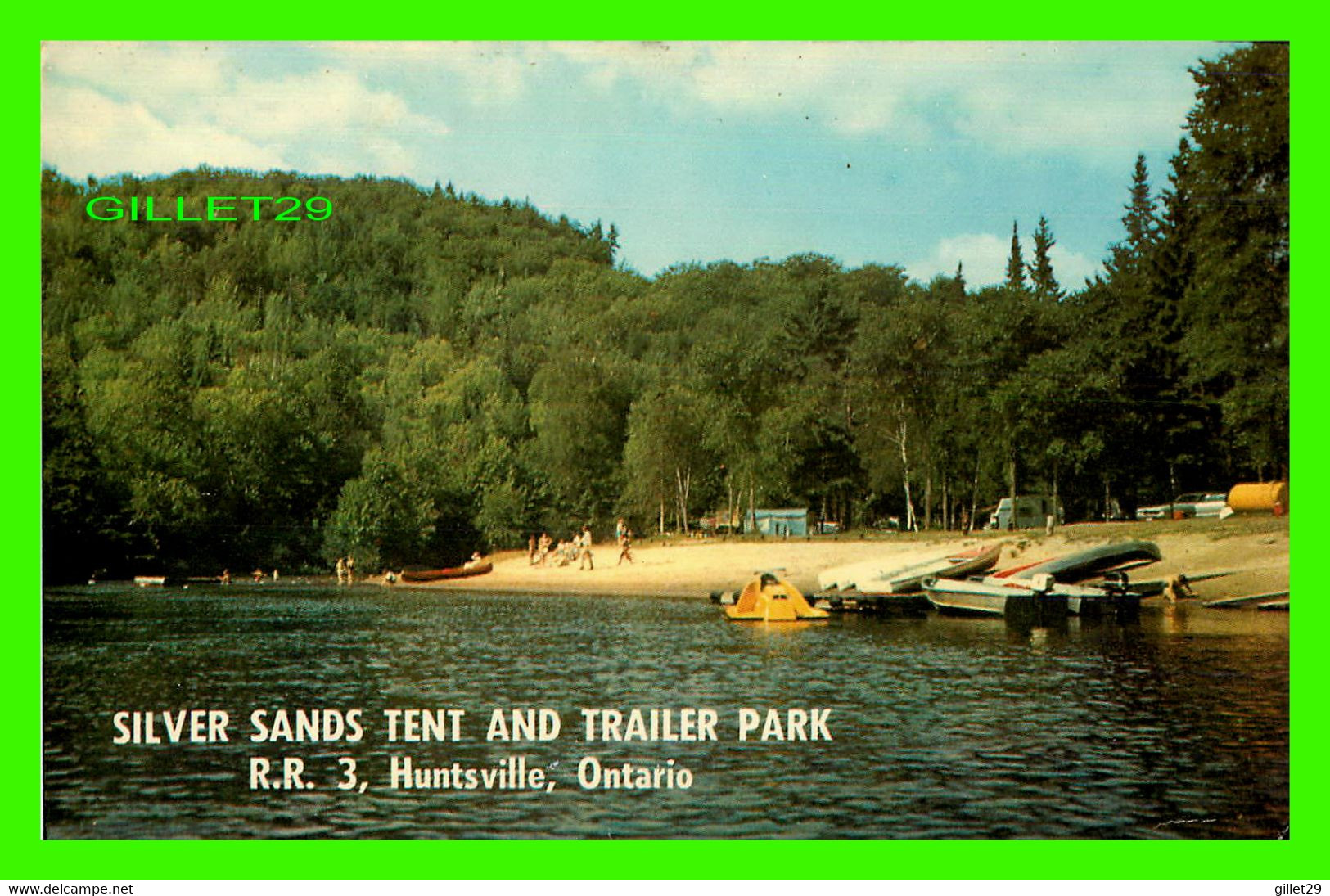 HUNTSVILLE, ONTARIO - SILVER SANDS TENT & TRAILER PARK - BILL ROTHON - - Huntsville