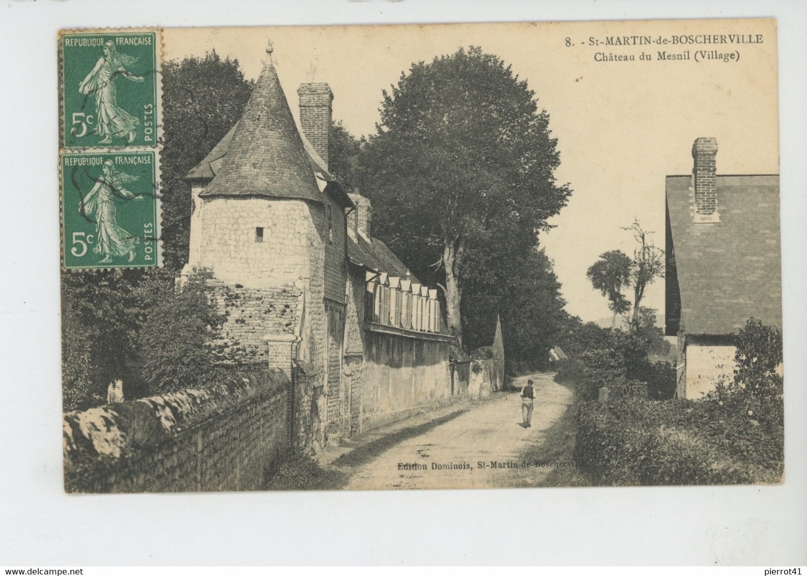 SAINT MARTIN DE BOSCHERVILLE - Château Du Mesnil (Village) - Saint-Martin-de-Boscherville