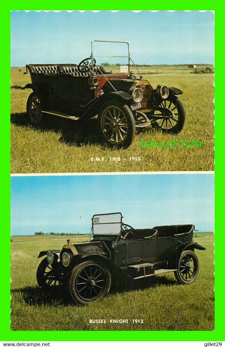 ELKHORN, MANITOBA - MANITOBA ANTIQUE CAR MUSEUM - E.M.F. 1908-1913 - RUSSEL KNIGHT 1913 - - Autres & Non Classés