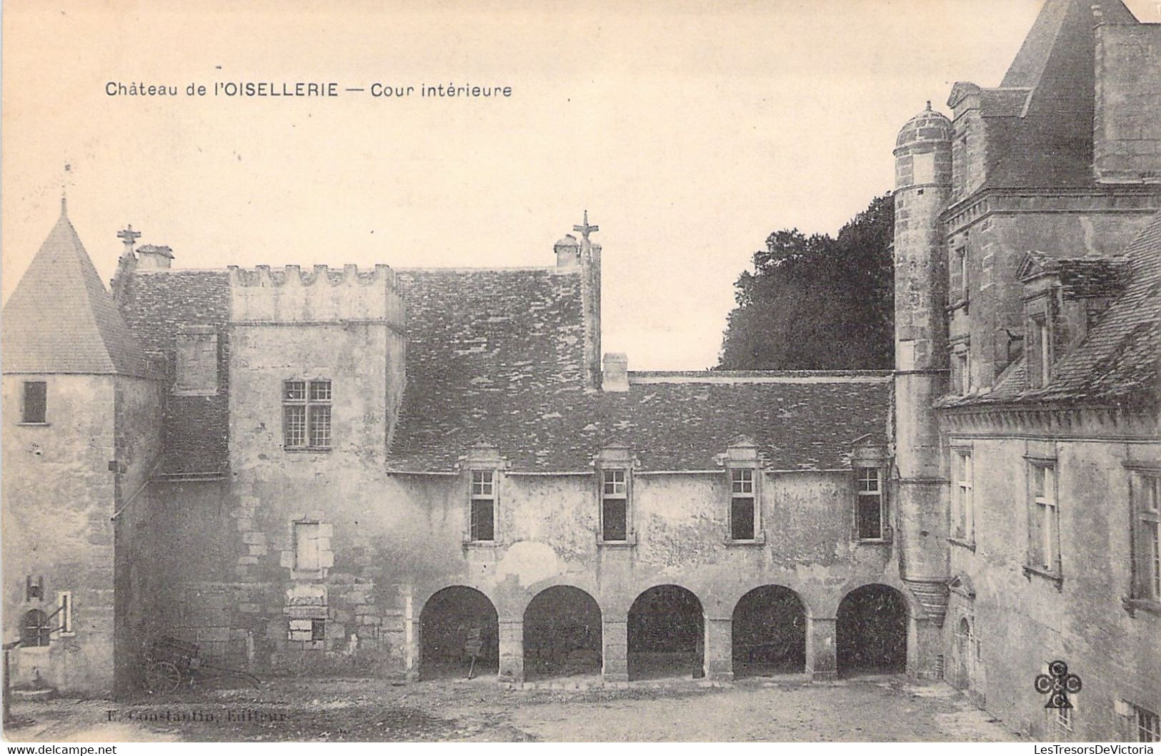 FRANCE - 61 - Château De L'Oisellerie - Cour Intérieure - Carte Postale Ancienne - Andere & Zonder Classificatie