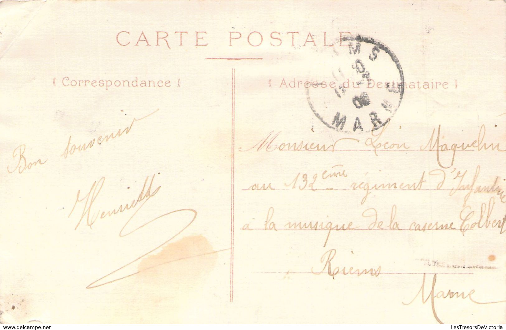 FRANCE - 51 - Sézanne - Place Du Champ Benoît - Collection RF - Carte Postale Ancienne - Sezanne