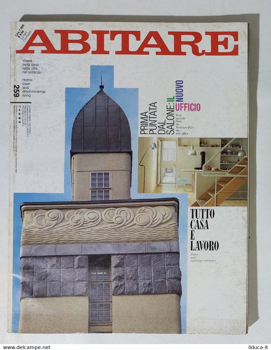 17297 ABITARE 1987 N. 259 - Una Casa, Sei Appartamenti / EIMU / Casa E Lavoro - Maison, Jardin, Cuisine