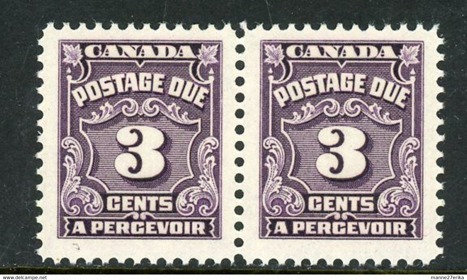 Canada 1935-65 Postage Due - Port Dû (Taxe)