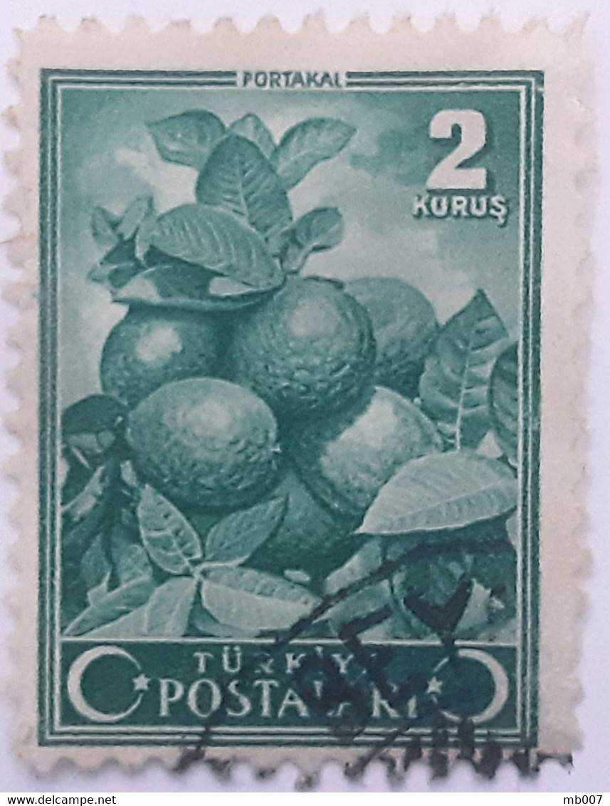 Turquie - Oranges - Used Stamps