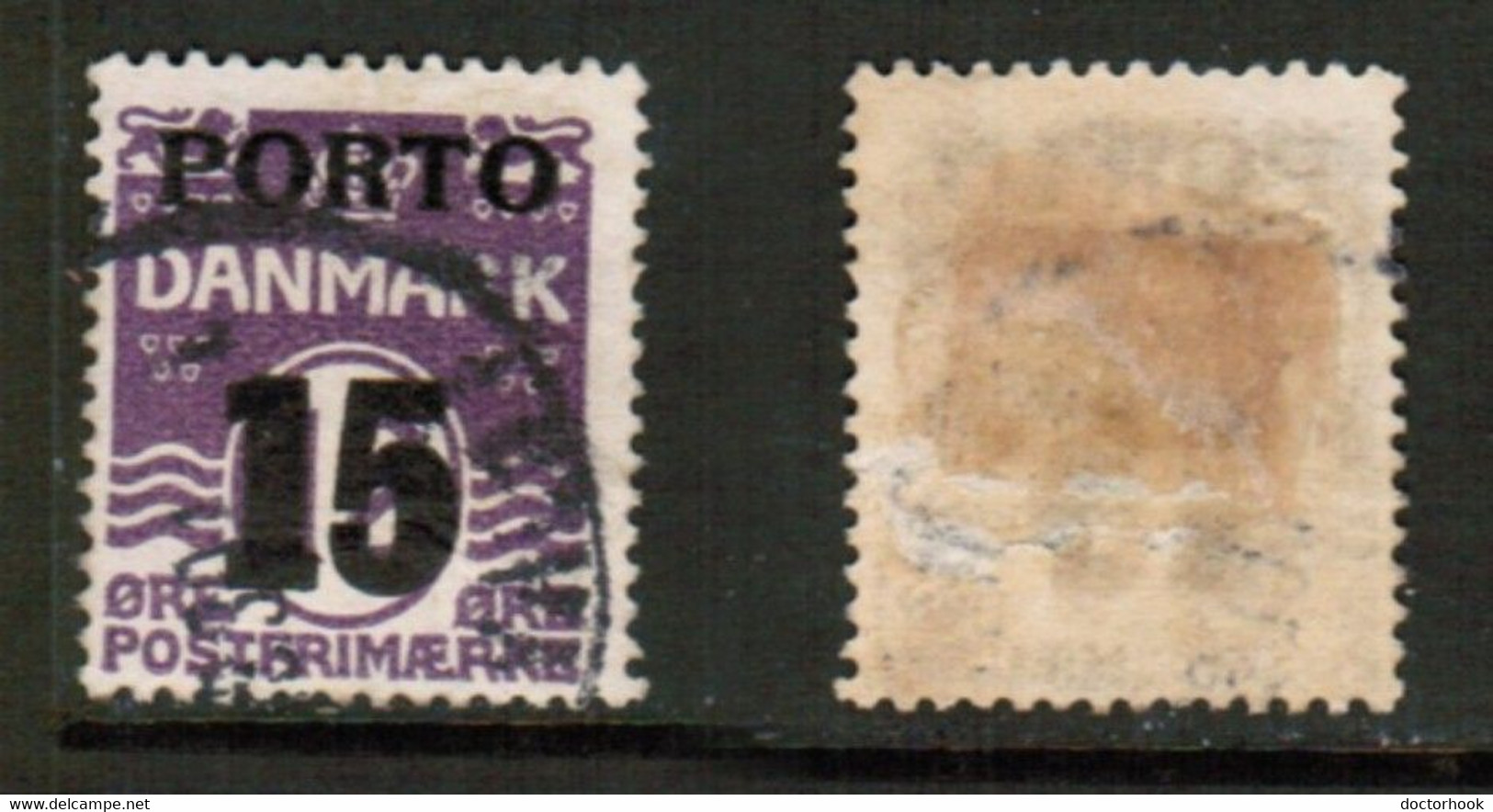 DENMARK   Scott # J 38 USED (CONDITION AS PER SCAN) (Stamp Scan # 867-13) - Postage Due