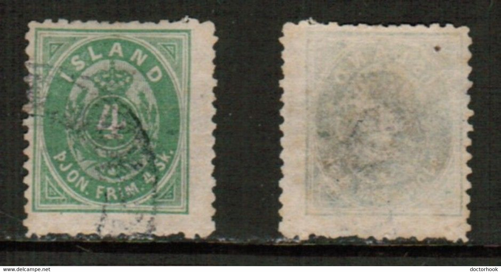 DENMARK   Scott # O 3 USED (CONDITION AS PER SCAN) (Stamp Scan # 867-17) - Servizio