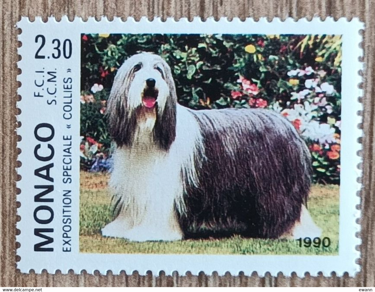 MONACO - YT N°1715 - Exposition Canine De Monte-Carlo - 1990 - Neuf - Ongebruikt