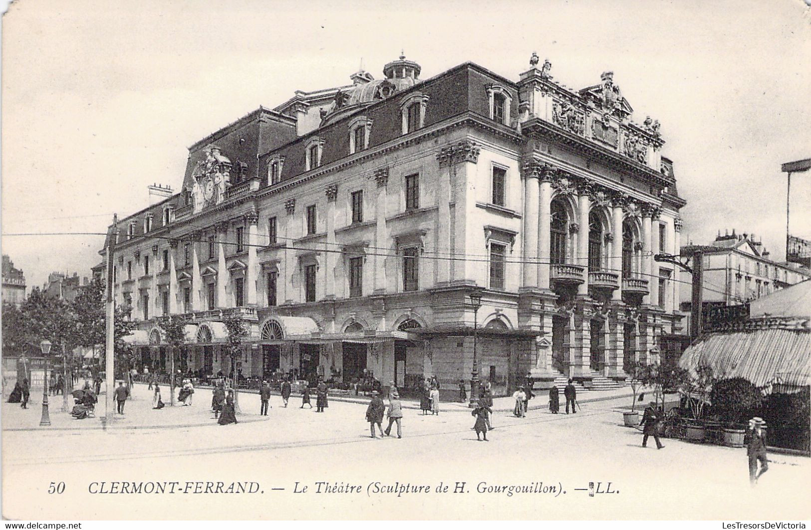 FRANCE - 63 - CLERMONT FERRAND - Le Théâtre - LL - Carte Postale Ancienne - Clermont Ferrand