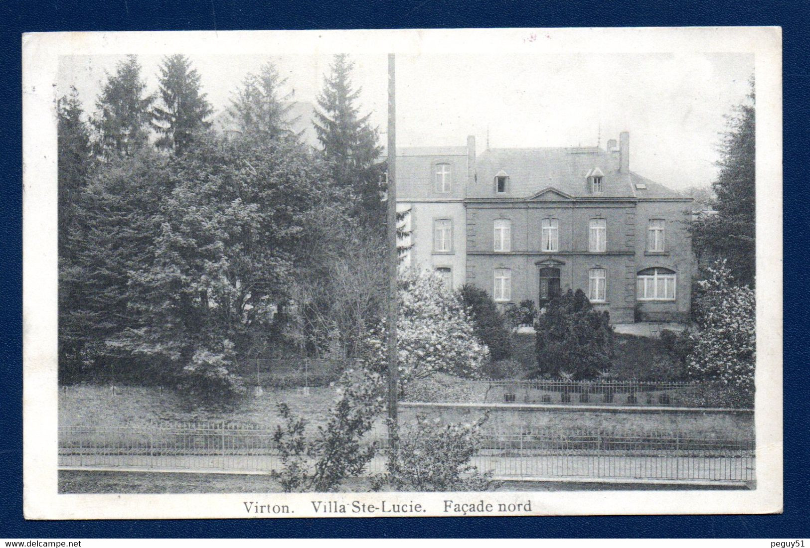 Virton. Villa Sainte-Lucie. Façade Nord. 1913 - Virton