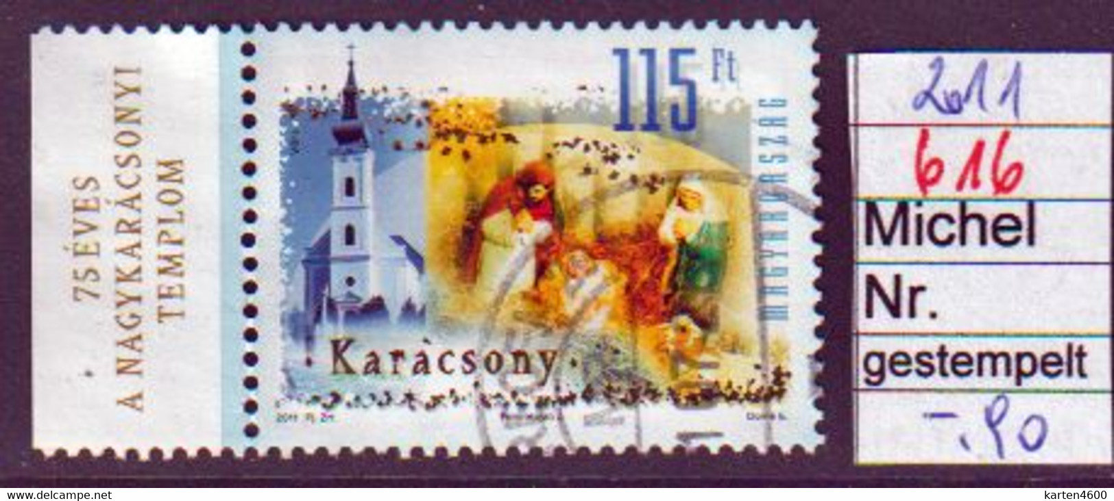 Weihnachten 2011  (616) - Used Stamps