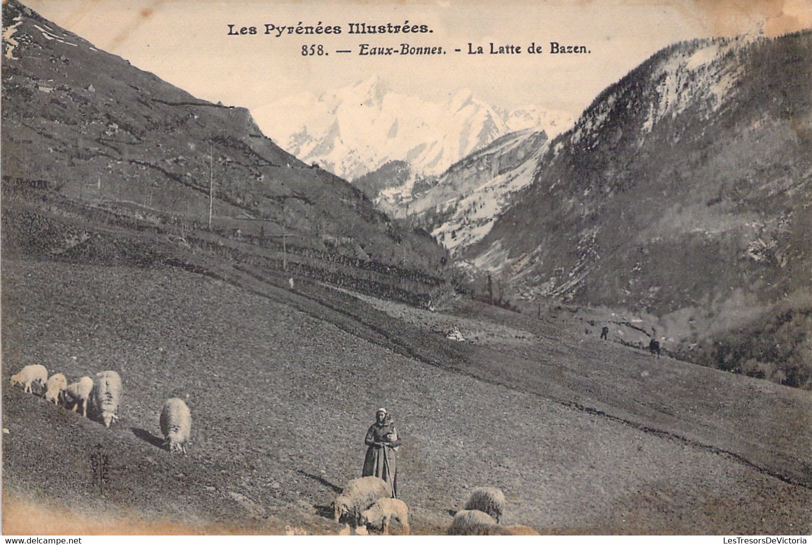 FRANCE - 64 - EAUX BONNES - La Latte De Bazen - Carte Postale Ancienne - Eaux Bonnes