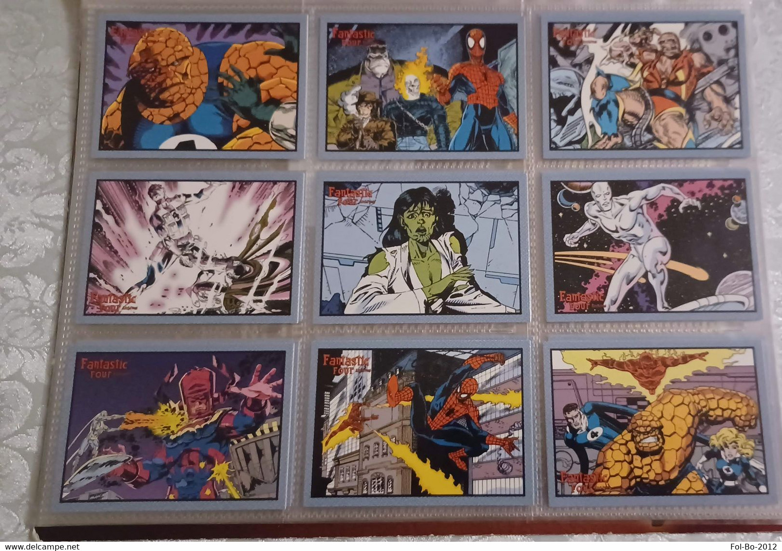 I Fantastici 4.Fantastic Four Set Completo Card Da 1 A 72.Marvel 2008 Entra X Foto.lott N 2 - Marvel
