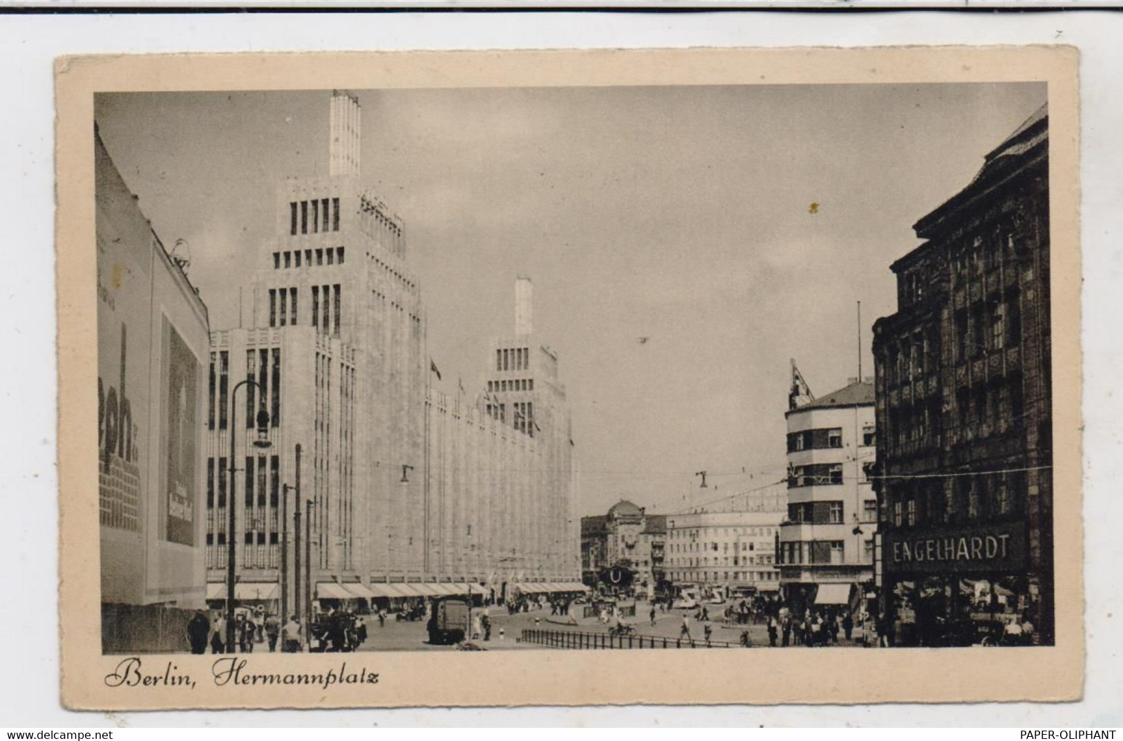 1000 BERLIN - NEUKÖLLN, Hermannplatz, Karstadt - Architekt Philipp Schaefer, 1938 - Neukölln