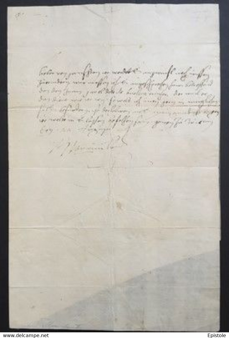 Empereur Maximilien II – Très Rare Lettre Autographe Signée – Chancelier De Bohème - Historische Personen