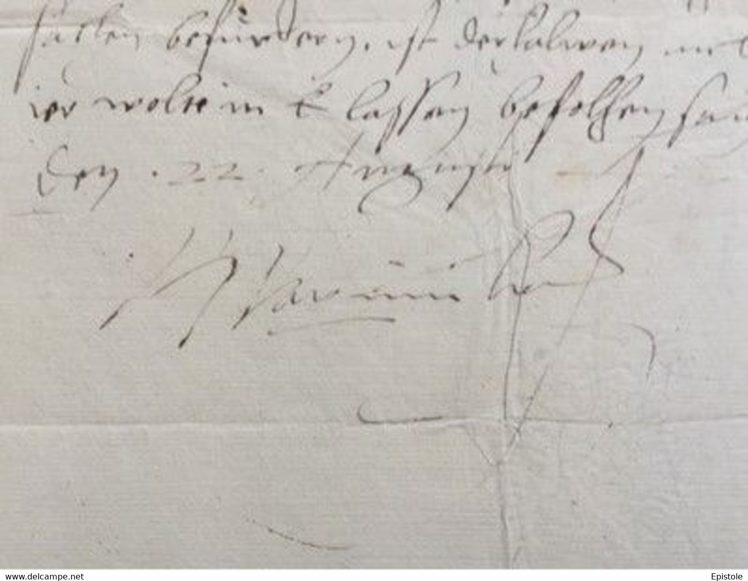 Empereur Maximilien II – Très Rare Lettre Autographe Signée – Chancelier De Bohème - Historical Figures