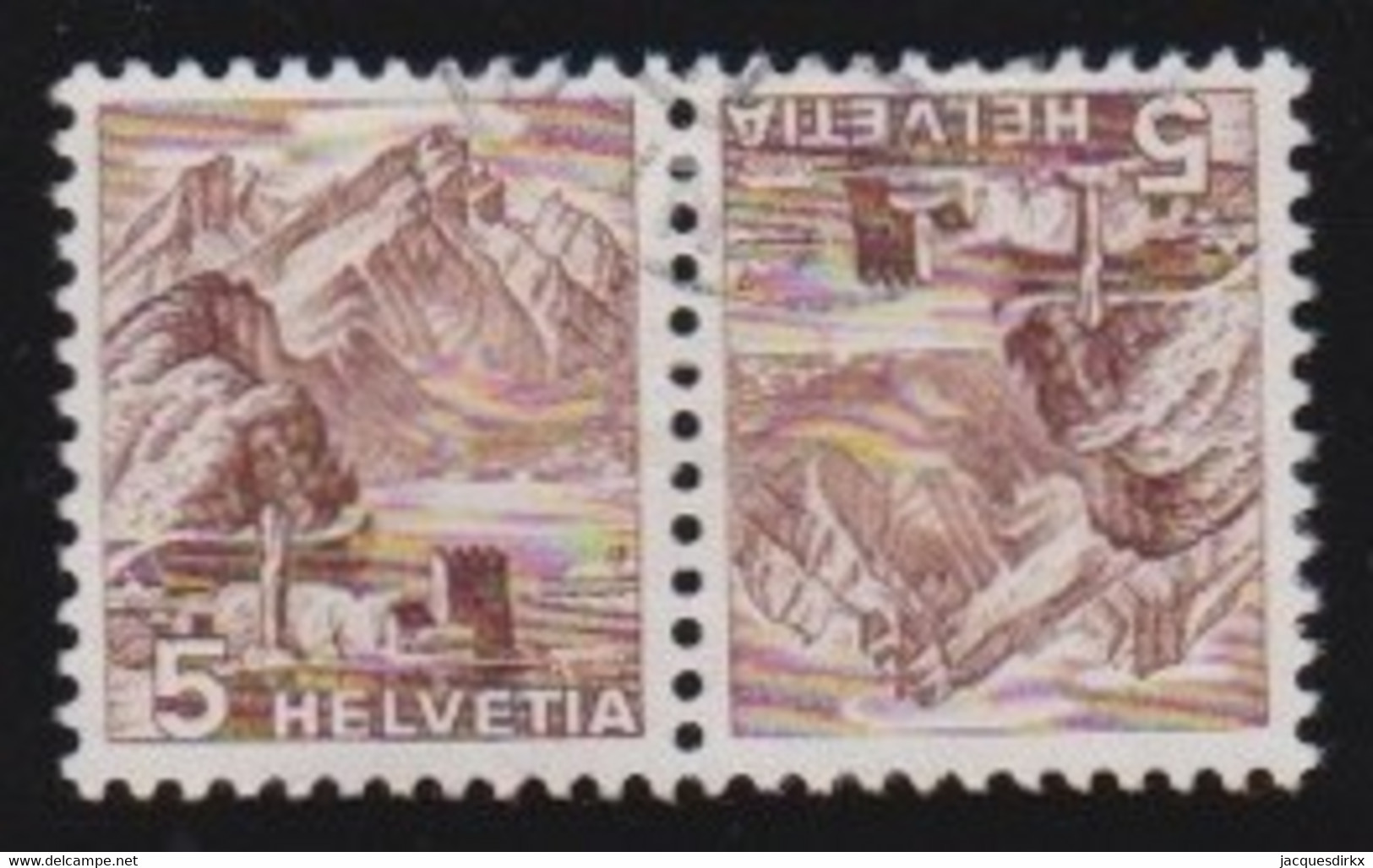 Schweiz    .    Yvert     .   461a   .       O     .     Gestempelt - Used Stamps