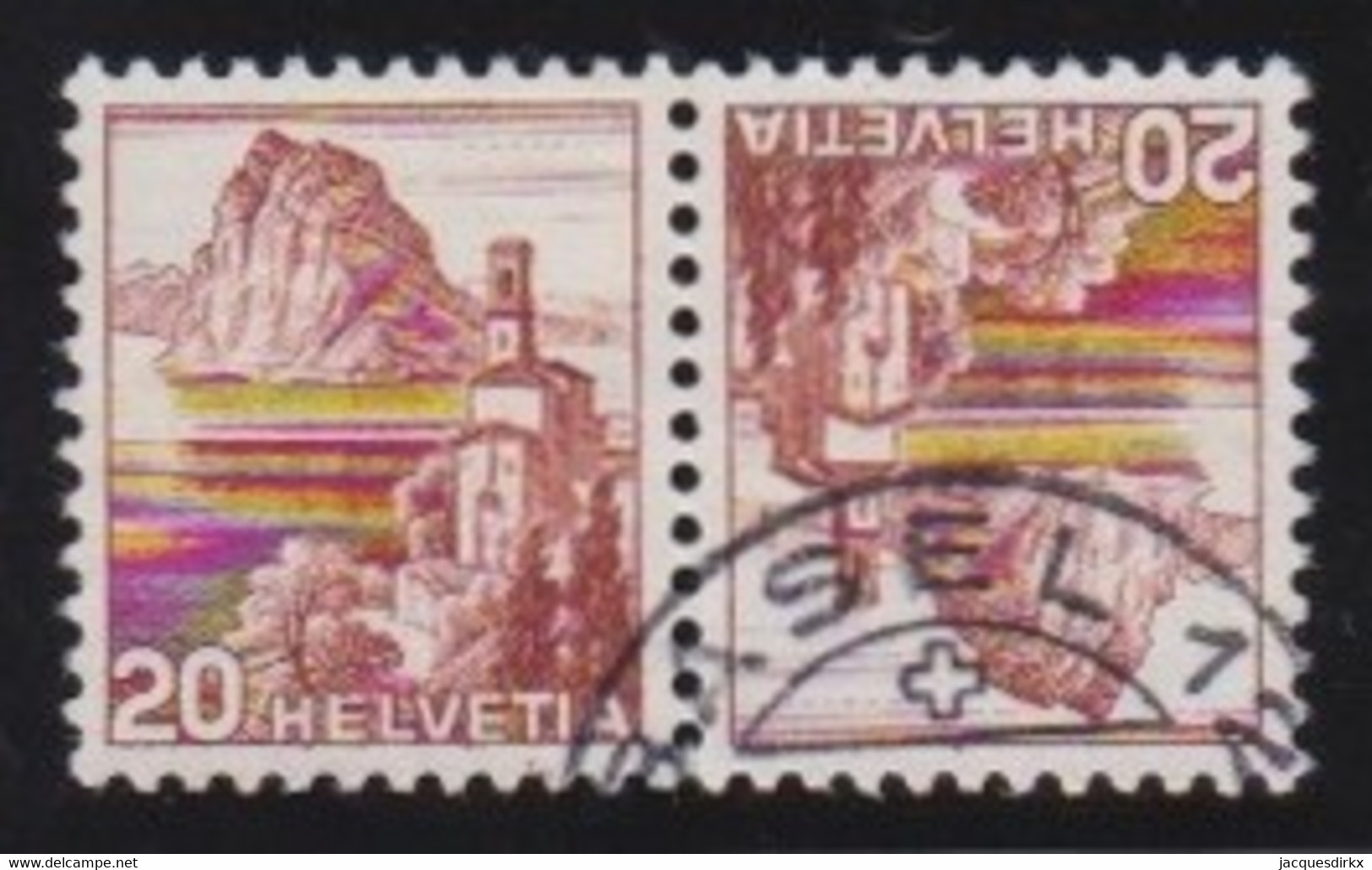 Schweiz    .    Yvert     .   463a   .       O     .     Gestempelt - Used Stamps