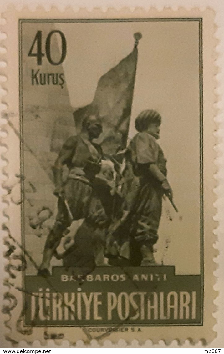 Turquie - Monument De Khizir Khayr Ad-Dîn Barberousse - Used Stamps