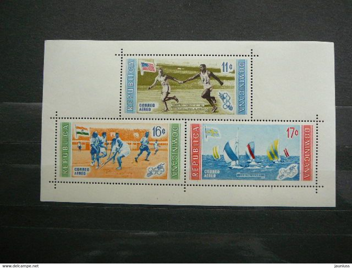 Olympic Games Dominica MNH 1958 #665 Melbourne - Estate 1956: Melbourne