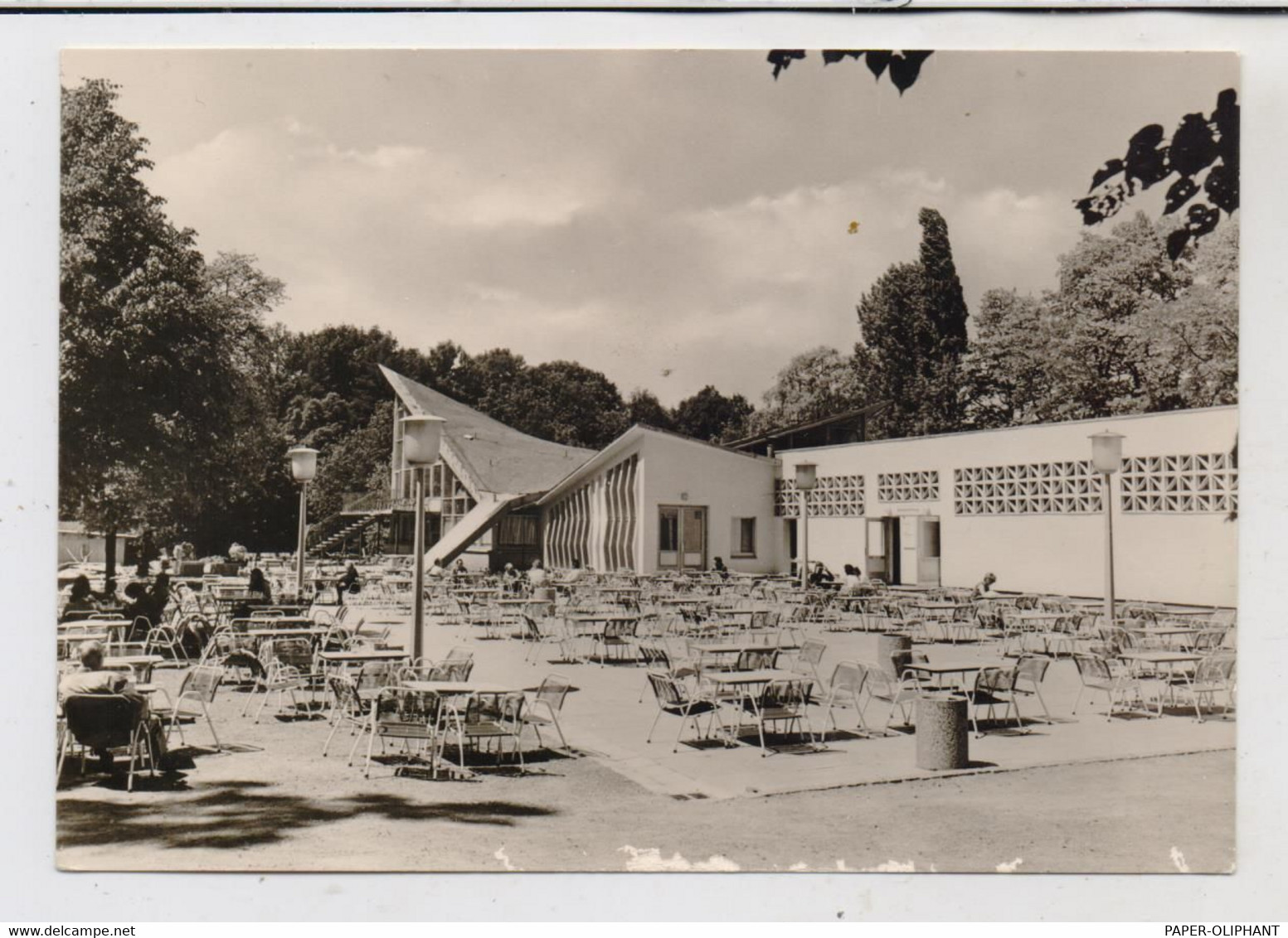 0-7300 DÖBELN, HO-Parkgaststätte Bürgergarten, Kl. Randmängel - Doebeln